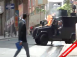 molotof kokteyli - Polis Memuru Canını Zor Kurtardı (Okmeydanı)  Videosu