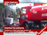 itfaiye araci - İstanbul Zeytinburnu'nda Patlama (İLK GÖRÜNTÜLER) Videosu