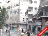 İsrail Gazzeye Bomba Yağdırdı