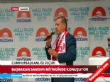 secim mitingi - Cumhurbaşkanı adayı ve Başbakan Erdoğan'ın Samsun Mitingi Videosu