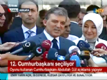 cumhurbaskanligi secimi - Cumhurbaşkanı Abdullah Gül Ankara‘da Oy Kullandı  Videosu