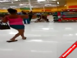 siyahi genc - ABD polisinden süpermarkette meydan dayağı  Videosu