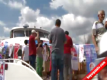 hizir - Vatandaşlar Gemilerle AK Parti Mitingine Akın Etti Videosu