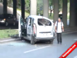 emniyet mudurlugu - Ankara'da Kamyonet Belediye Otobüsüne Çarptı  Videosu