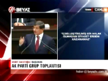 Başbakan Ahmet Davutoğlu ilk kez AK Parti grubuna başkanlık etti 
