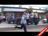 CHP'li Mahmut Tanal polis aracını kovaladı