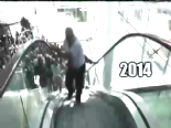 chp kurultay - CHP'liler Yürüyen Merdiven ters Bindi Videosu