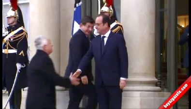 Başbakan Ahmet Davutoğlu Fransa'da