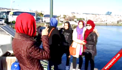 japonya - Afgan Bayanlar İlk Defa Deniz Gördüler  Videosu