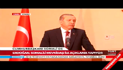 Cumhurbaşkanı Erdoğan Somali'de konuştu 