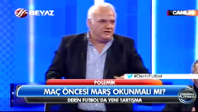 Derin Futbol'da İstiklal Marşı polemiği 