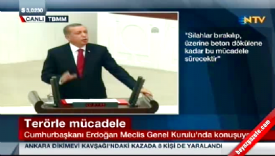 Cumhurbaşkanı Erdoğan'dan MHP'ye: Siz bu kürsülerin acemisisiniz 