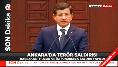 Davutoğlu:3 gün ulusal yas ilan etme kararı aldık