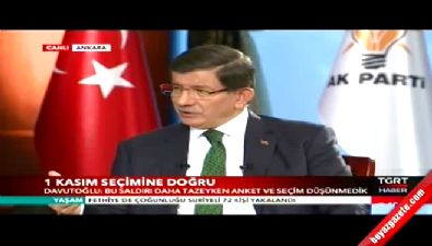 Başbakan Davutoğlu AK Parti'nin son oy oranını açıkladı 