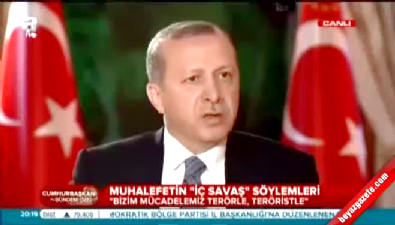 Erdoğan: Suriye'ye kaçarken yakalanan canlı bombalar var