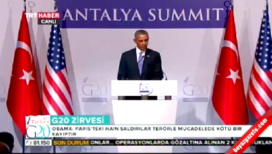 barack obama - Obama: IŞİD üyeleri hiçbir yerde barınamayacak Videosu