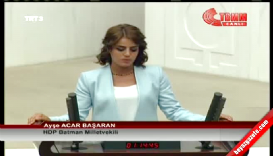 HDP Batman Milletvekili Ayşe Acar Başaran'ın yemini (7 Haziran 2015)