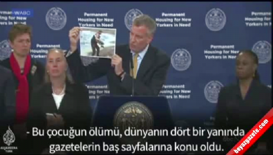 multeci - New York Belediye Başkanı'ndan Aylan çıkışı  Videosu