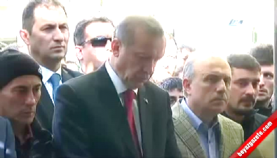 Erdoğan cenazeye katıldı! 