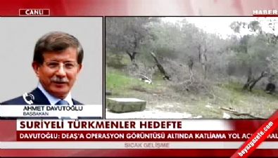 Başbakan Davutoğlu: Türkmenler konusunda sesini çıkarmayanlar tarihe hesabını verir