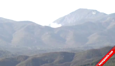besar esad - Esed güçleri uçağın düşürüldüğü bölgeye saldırı başlattı  Videosu