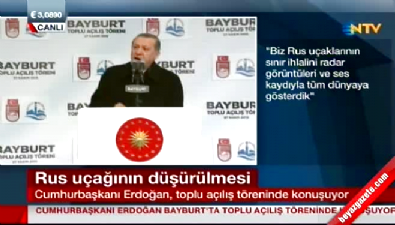 Cumhurbaşkanı Erdoğan toplu açılış töreninde konuştu 