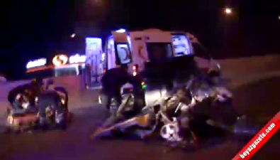 trafik kazasi - Bursa'da feci ölüm... Kazanın şiddeti kafasını kopardı  Videosu