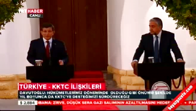Davutoğlu: Türkiye KKTC halkının yanındadır