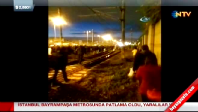 İstanbul Bayrampaşa metrosunda patlama paniği