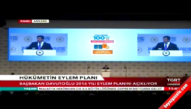 ahmet davutoglu - Başbakan Ak Parti'nin Eylem Planını açıkladı  Videosu