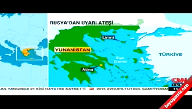 Rus gemisinden Türk teknesine uyarı ateşi 