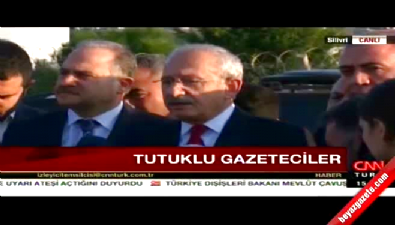 cumhuriyet gazetesi - Can Dündar ve Erdem Gül'ü ziyaret eden Kılıçdaroğlu'ndan ilk açıklama  Videosu