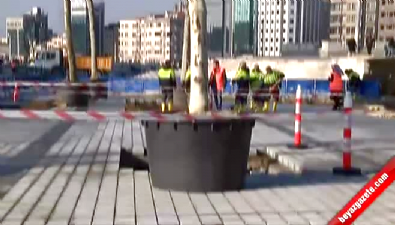 taksim meydani - Taksim Meydanı'na yeni ağaçlar Videosu