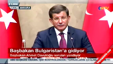Başbakan Davutoğlu açıklamalarda bulundu 
