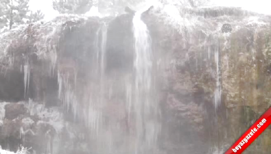 buz sarkitlari - Sivas'ta soğuk hava  Videosu