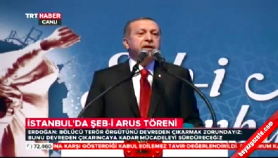 Erdoğan Şeb-i Arus töreninde konuştu