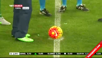 Timsah Arena'da ilk başlama vuruşu Erdoğan'dan