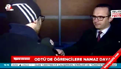 odtu - ODTÜ'de namaz dayağı yiyen öğrenci konuştu Videosu