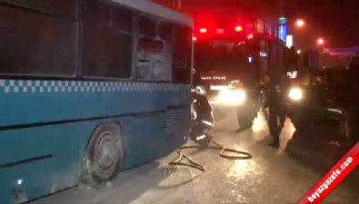PKK'lılar halk otobüsüne molotofla saldırdı 