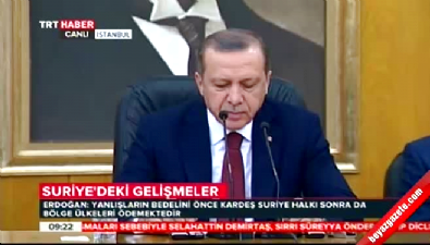 Cumhurbaşkanı Erdoğan: Bu ihanettir, provokasyondur 