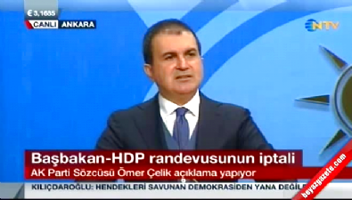 Ömer Çelik: HDP'den gelen açıklamalar saygı sınırlarını zorladı