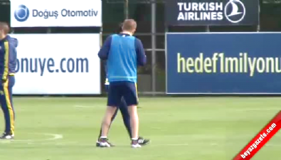 caner erkin - Fenerbahçe'de gergin idman  Videosu