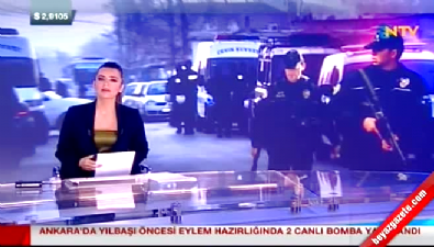 Ankara'da eylem hazırlığında iki canlı bomba yakalandı 