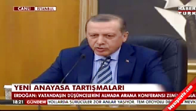 Cumhurbaşkanı Erdoğan'dan 'başkanlık sistemi' açıklaması