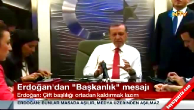 Erdoğan'dan partili cumhurbaşkanı önerisi 