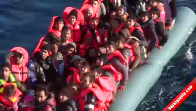 sahil guvenlik - Türk Sahil Güvenlikten göçmenlere 'şefkat eli'  Videosu