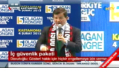 il kongresi - Ahmet Davutoğlu: Kılıçdaroğlu sen provokatör müsün?  Videosu