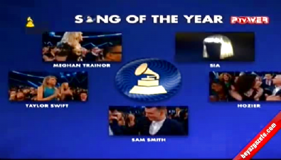 Yılın şarkısı: Stay With Me - Sam Smith (57. Grammy Ödül Töreni) 