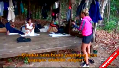 Seda ve Begüm birbirine girdi (Survivor All Star)