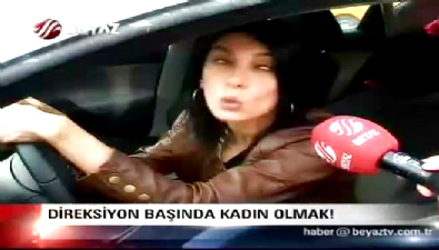 Kadın sürücülerin trafik çilesi